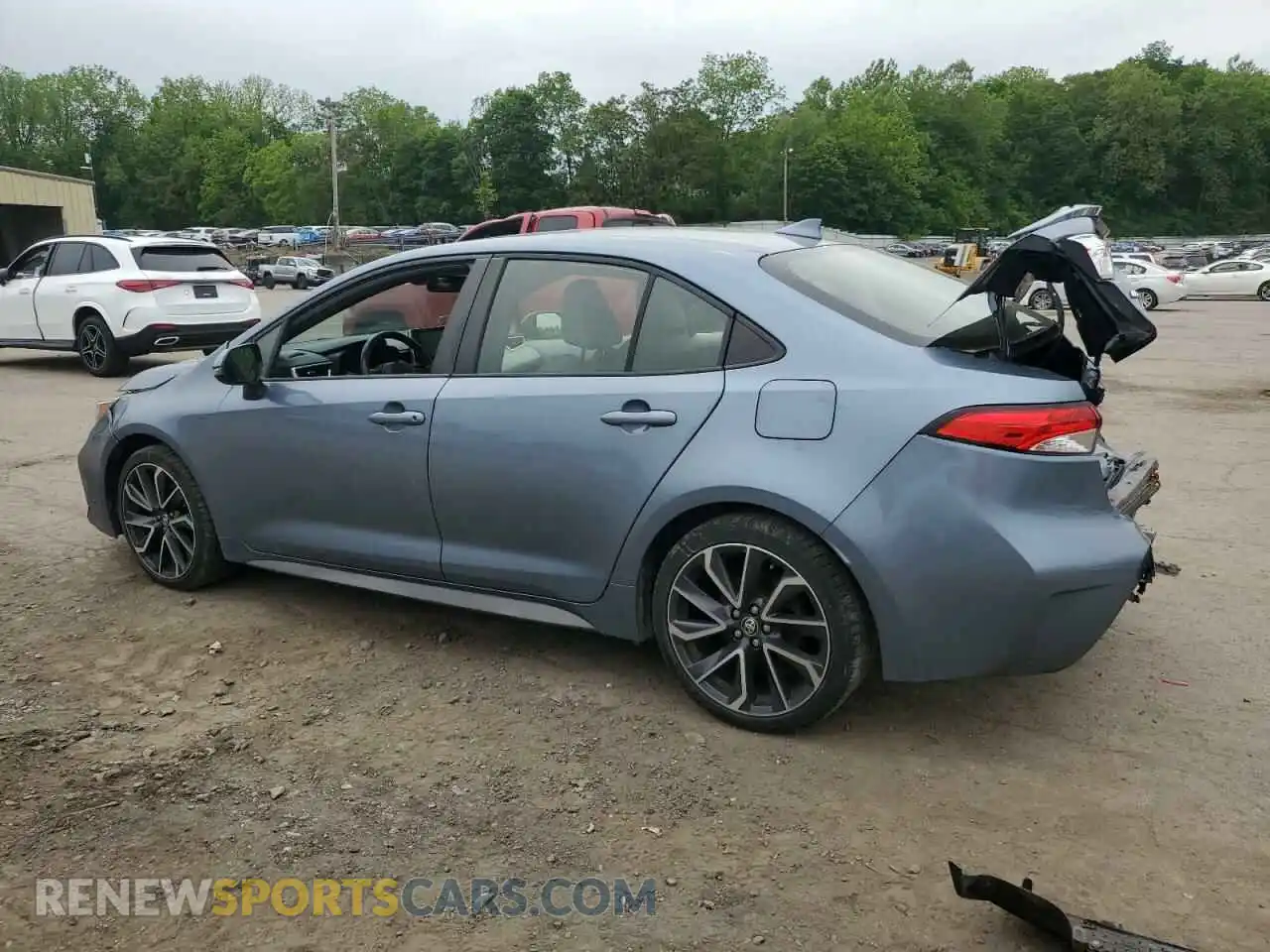 2 Photograph of a damaged car JTDP4RCE7LJ008352 TOYOTA COROLLA 2020