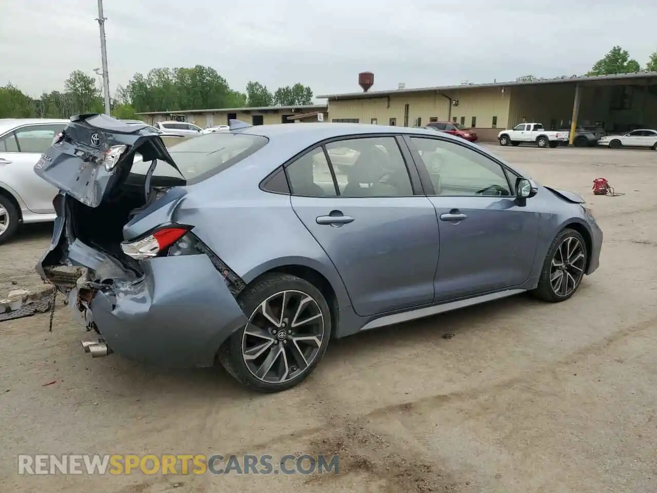 3 Photograph of a damaged car JTDP4RCE7LJ008352 TOYOTA COROLLA 2020