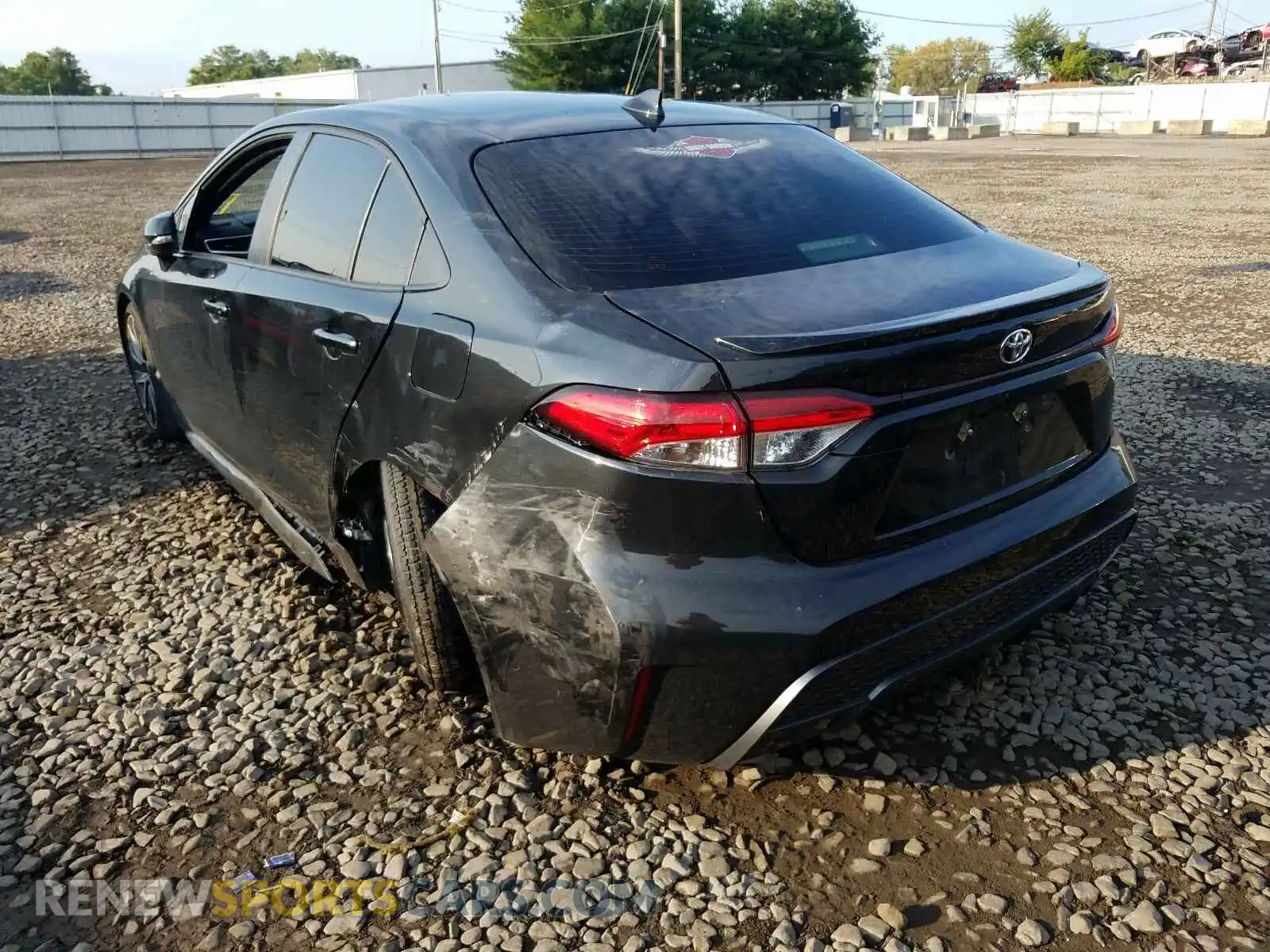 3 Photograph of a damaged car JTDP4RCE7LJ011512 TOYOTA COROLLA 2020