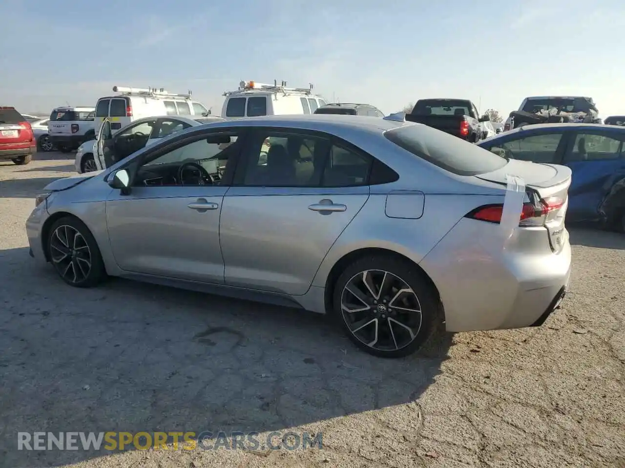 2 Photograph of a damaged car JTDP4RCE7LJ030464 TOYOTA COROLLA 2020