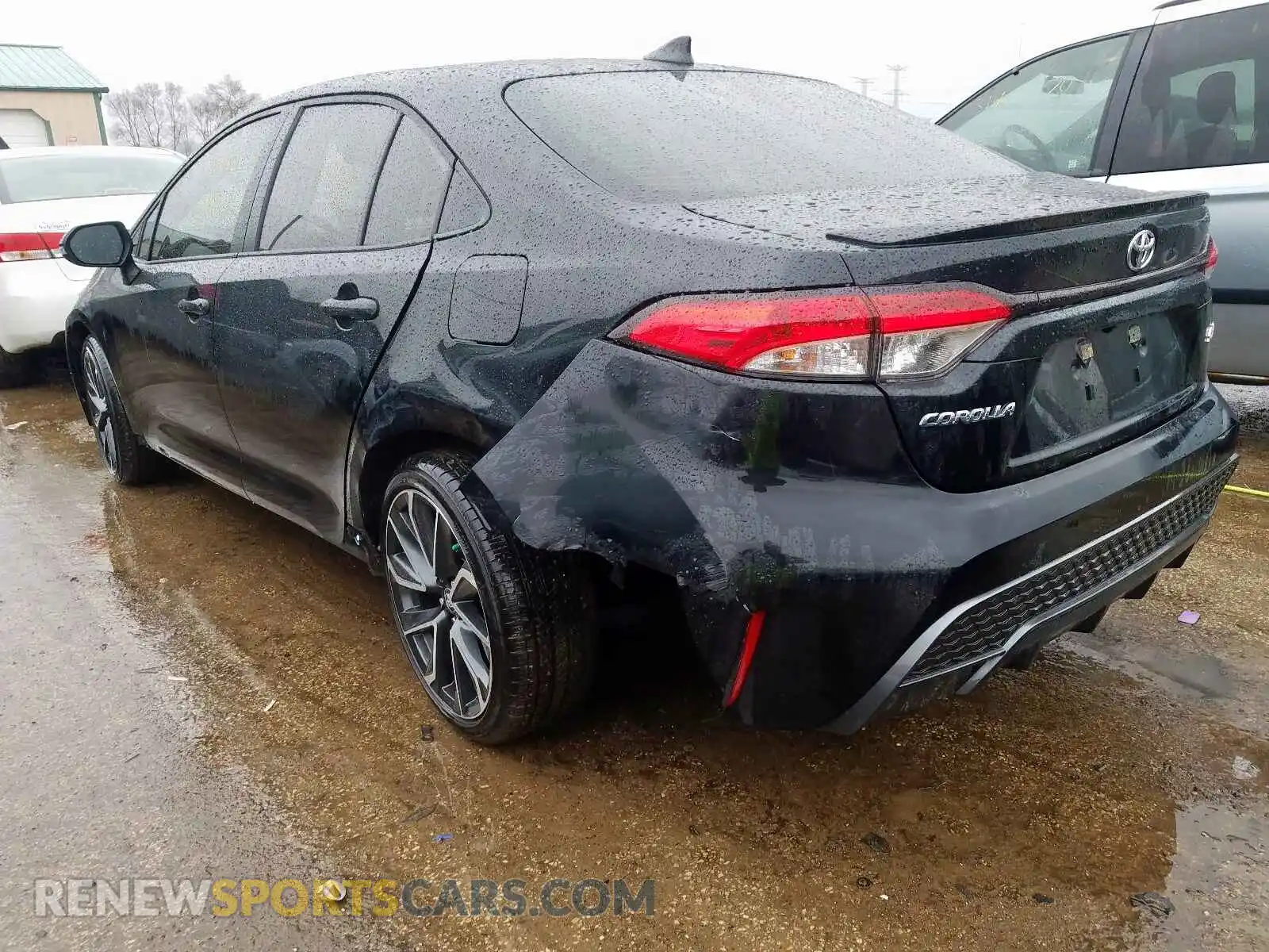 3 Photograph of a damaged car JTDP4RCE7LJ036636 TOYOTA COROLLA 2020