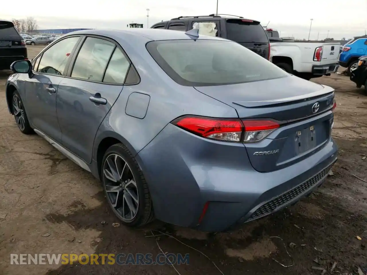 3 Photograph of a damaged car JTDP4RCE7LJ037771 TOYOTA COROLLA 2020