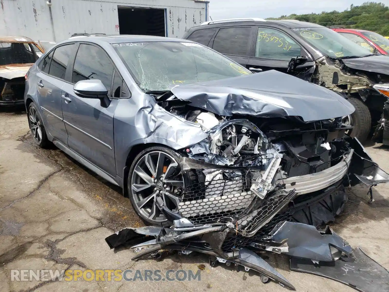 1 Photograph of a damaged car JTDP4RCE7LJ042470 TOYOTA COROLLA 2020