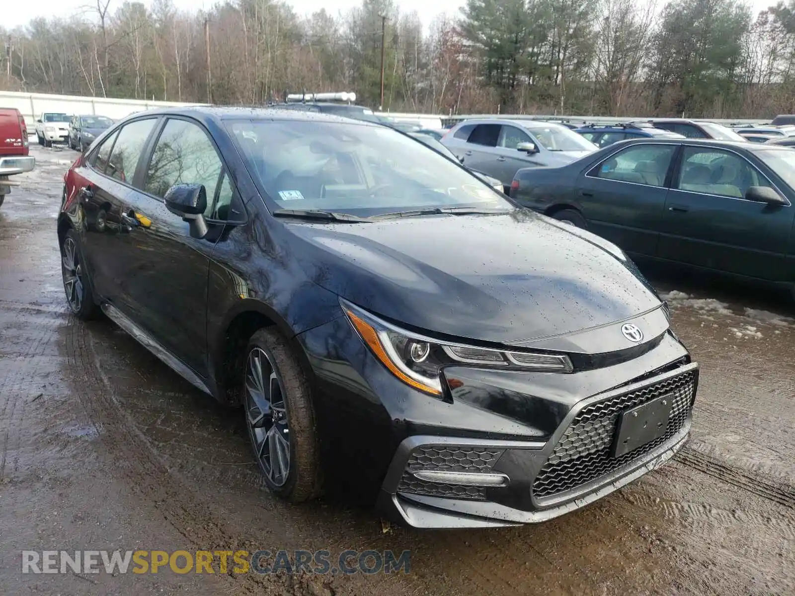 1 Photograph of a damaged car JTDP4RCE7LJ045952 TOYOTA COROLLA 2020