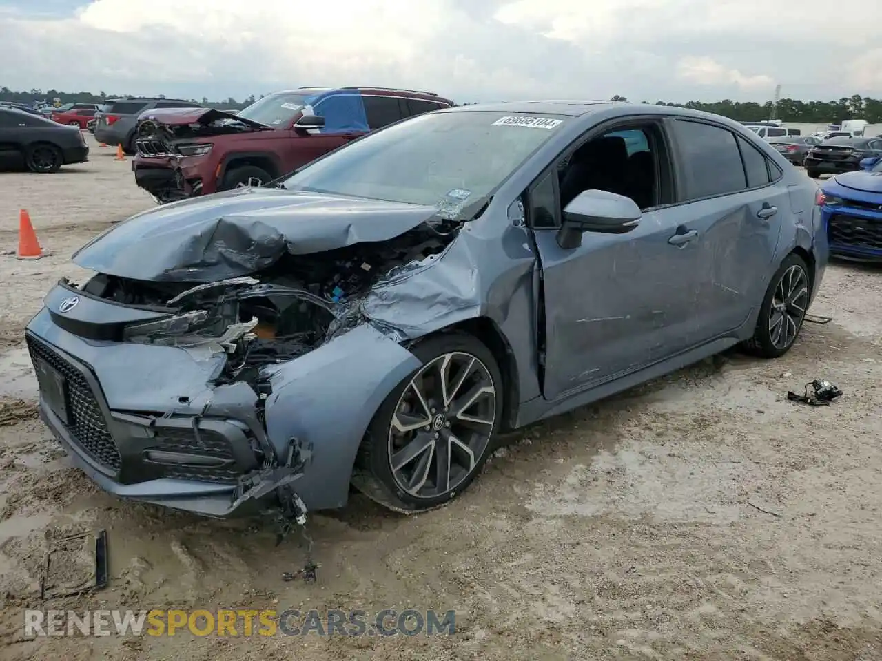 1 Photograph of a damaged car JTDP4RCE8LJ006531 TOYOTA COROLLA 2020