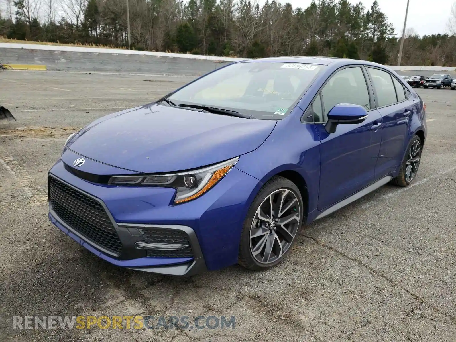 2 Photograph of a damaged car JTDP4RCE8LJ008814 TOYOTA COROLLA 2020