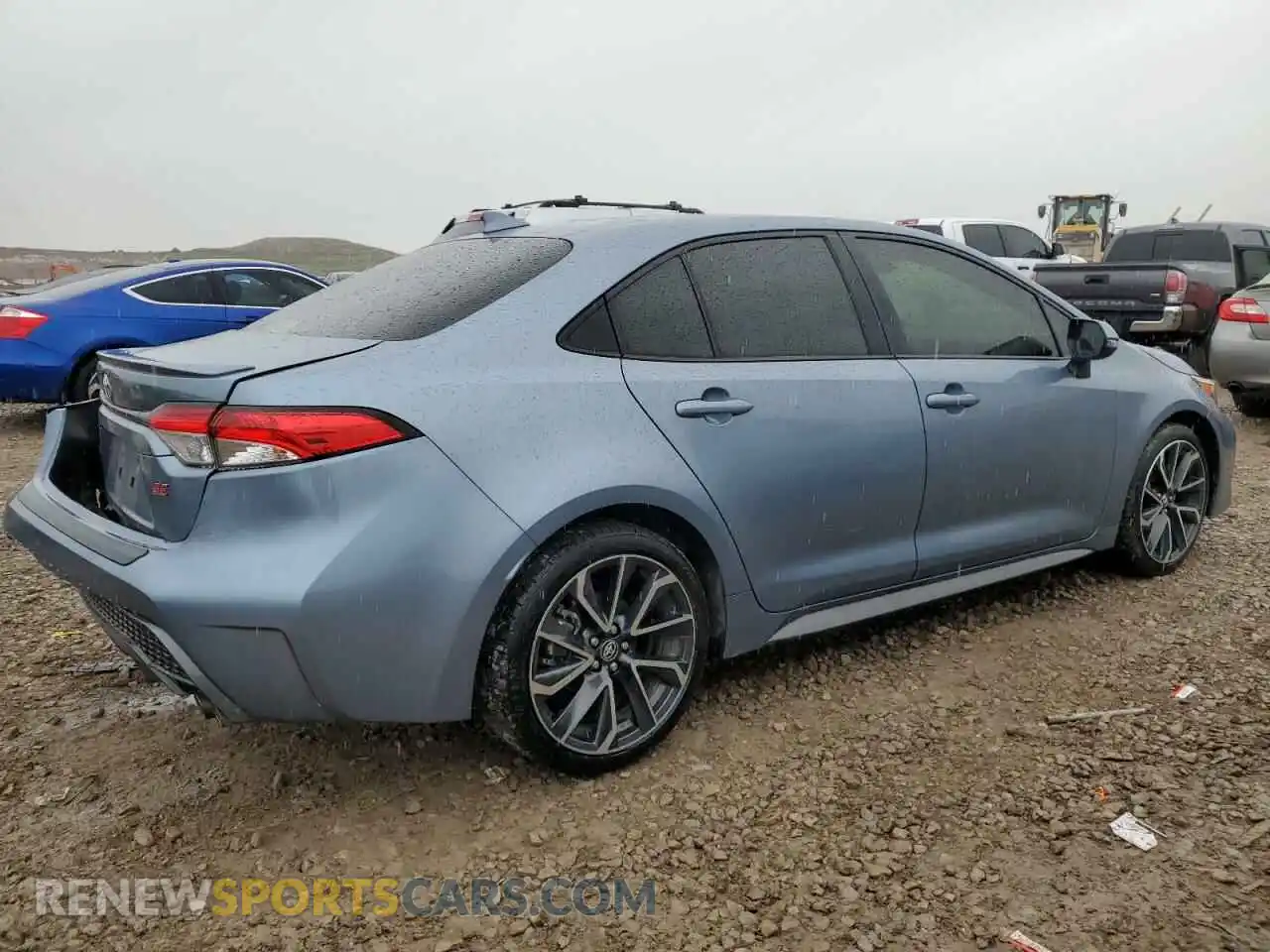 3 fotografías del automóvil dañado JTDP4RCE8LJ011986 TOYOTA COROLLA 2020