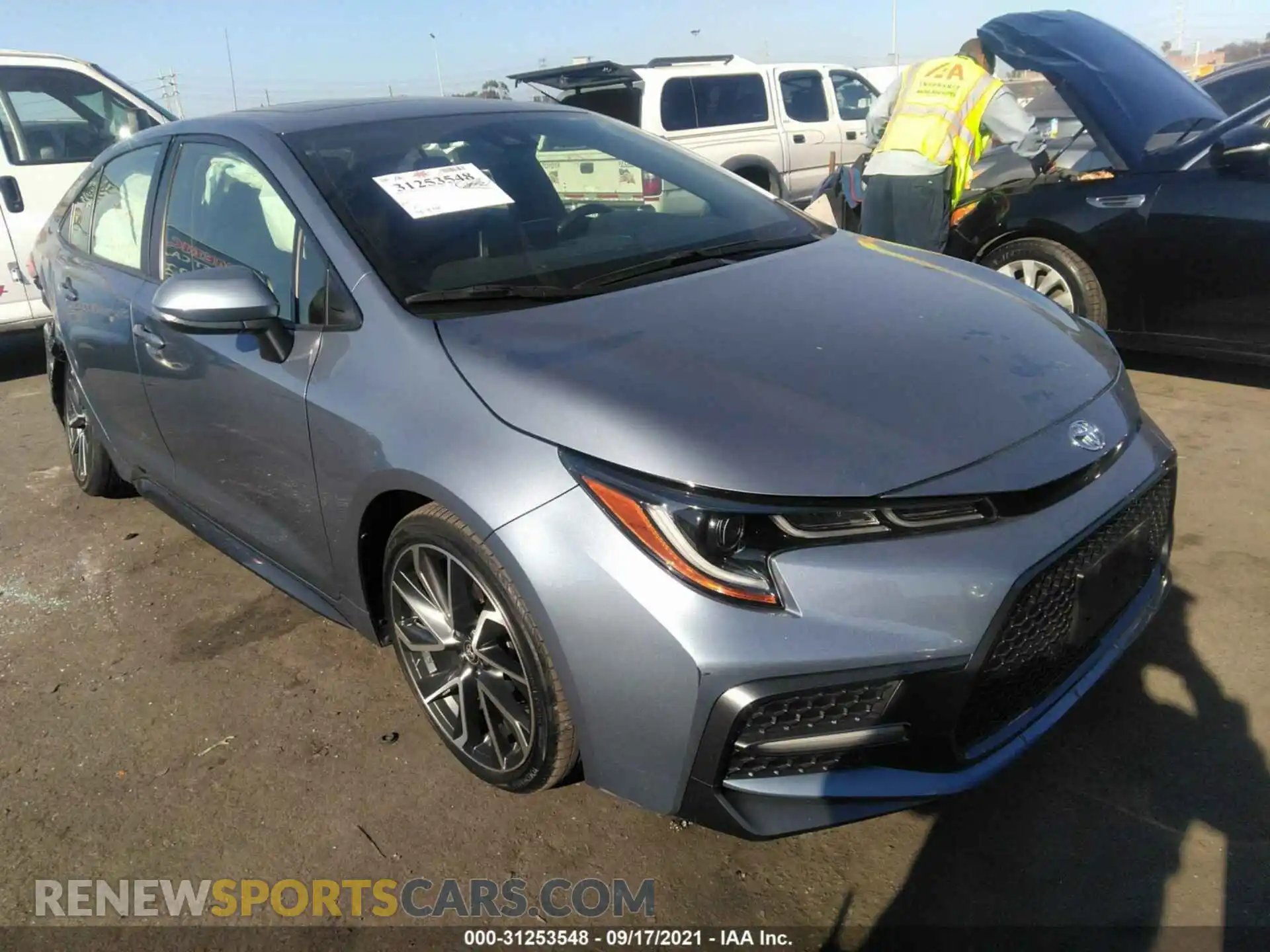 1 Photograph of a damaged car JTDP4RCE8LJ014788 TOYOTA COROLLA 2020