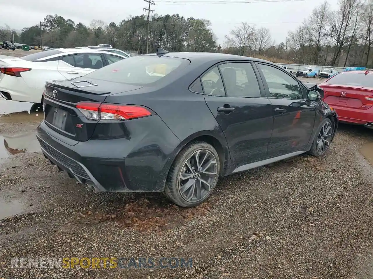3 Photograph of a damaged car JTDP4RCE8LJ015102 TOYOTA COROLLA 2020