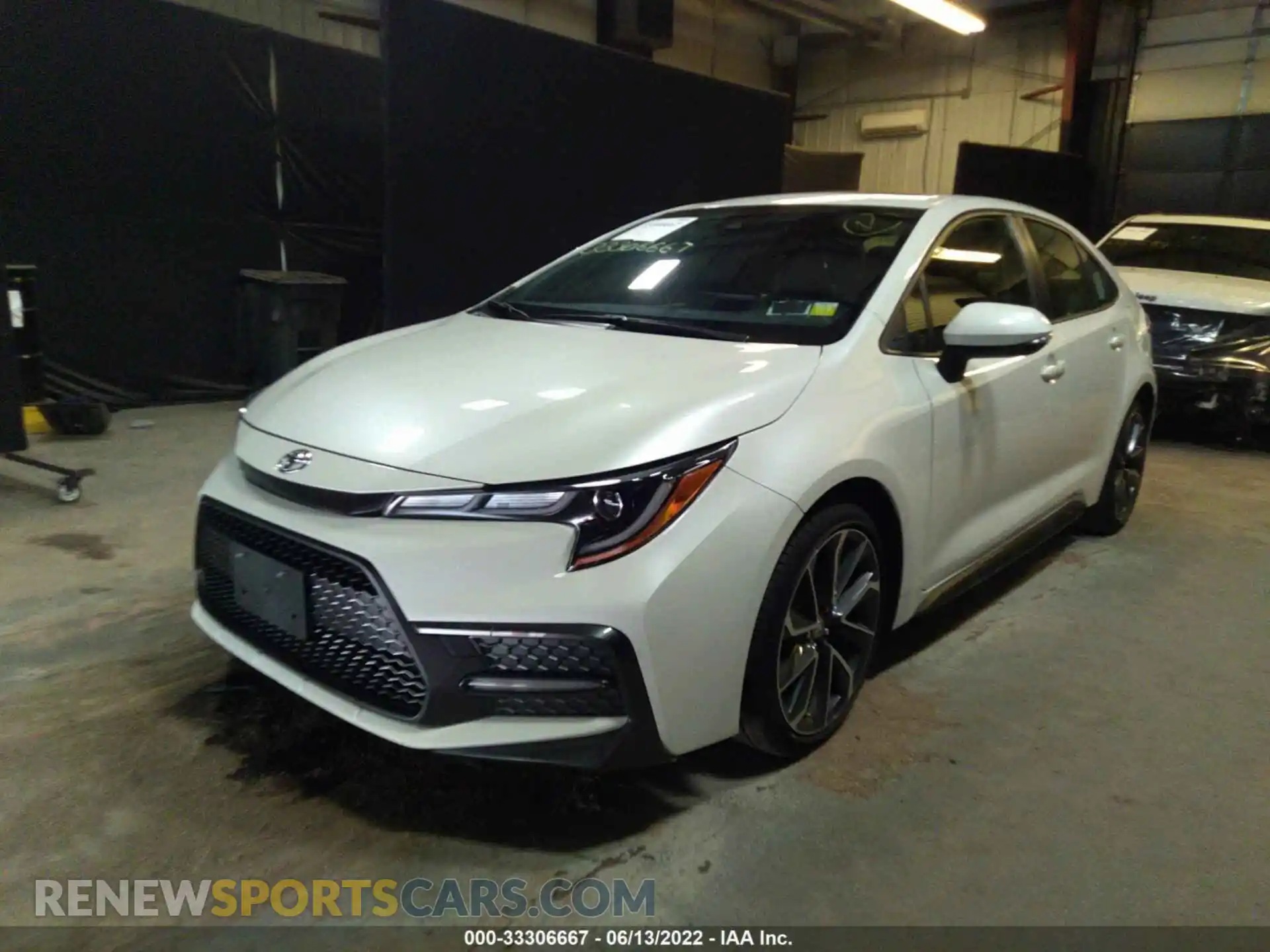 2 Photograph of a damaged car JTDP4RCE8LJ031042 TOYOTA COROLLA 2020