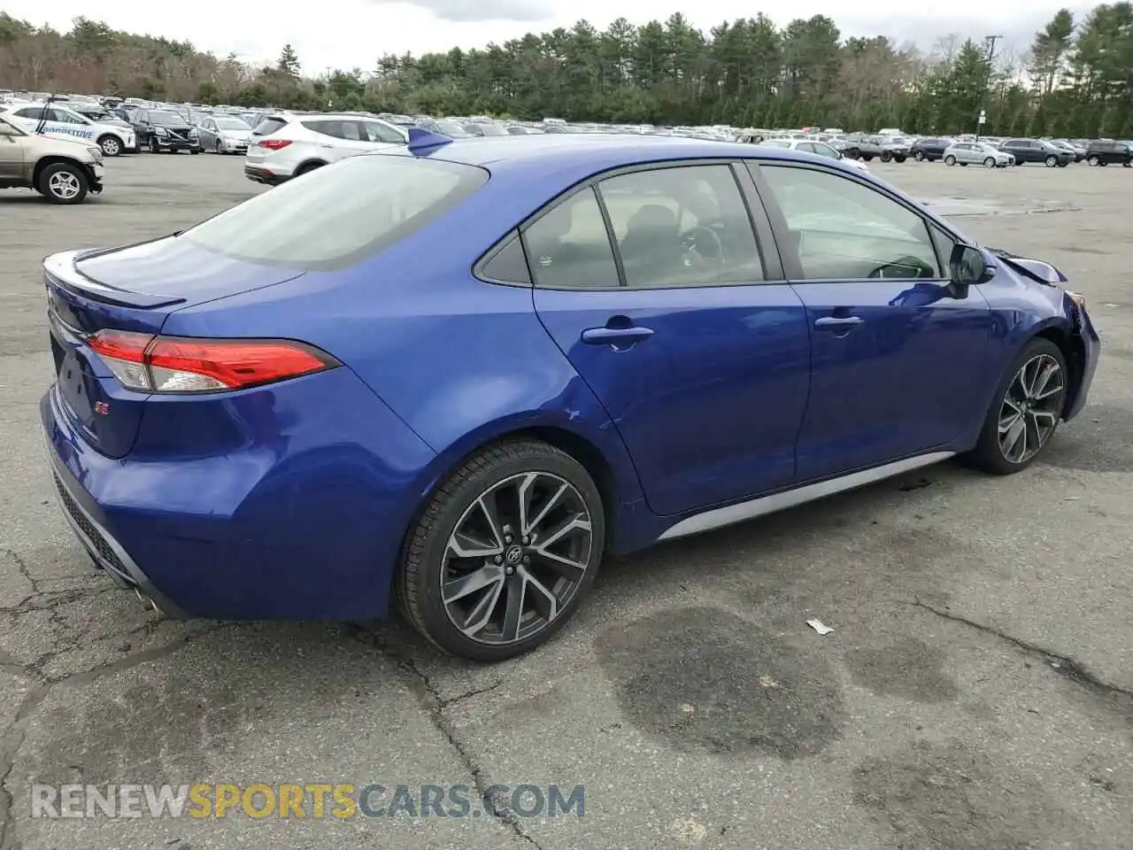 3 Photograph of a damaged car JTDP4RCE9LJ026402 TOYOTA COROLLA 2020