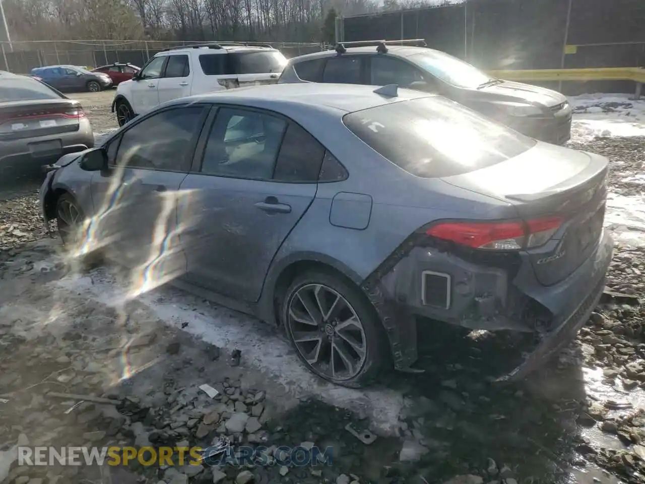 2 Фотография поврежденного автомобиля JTDP4RCE9LJ030028 TOYOTA COROLLA 2020