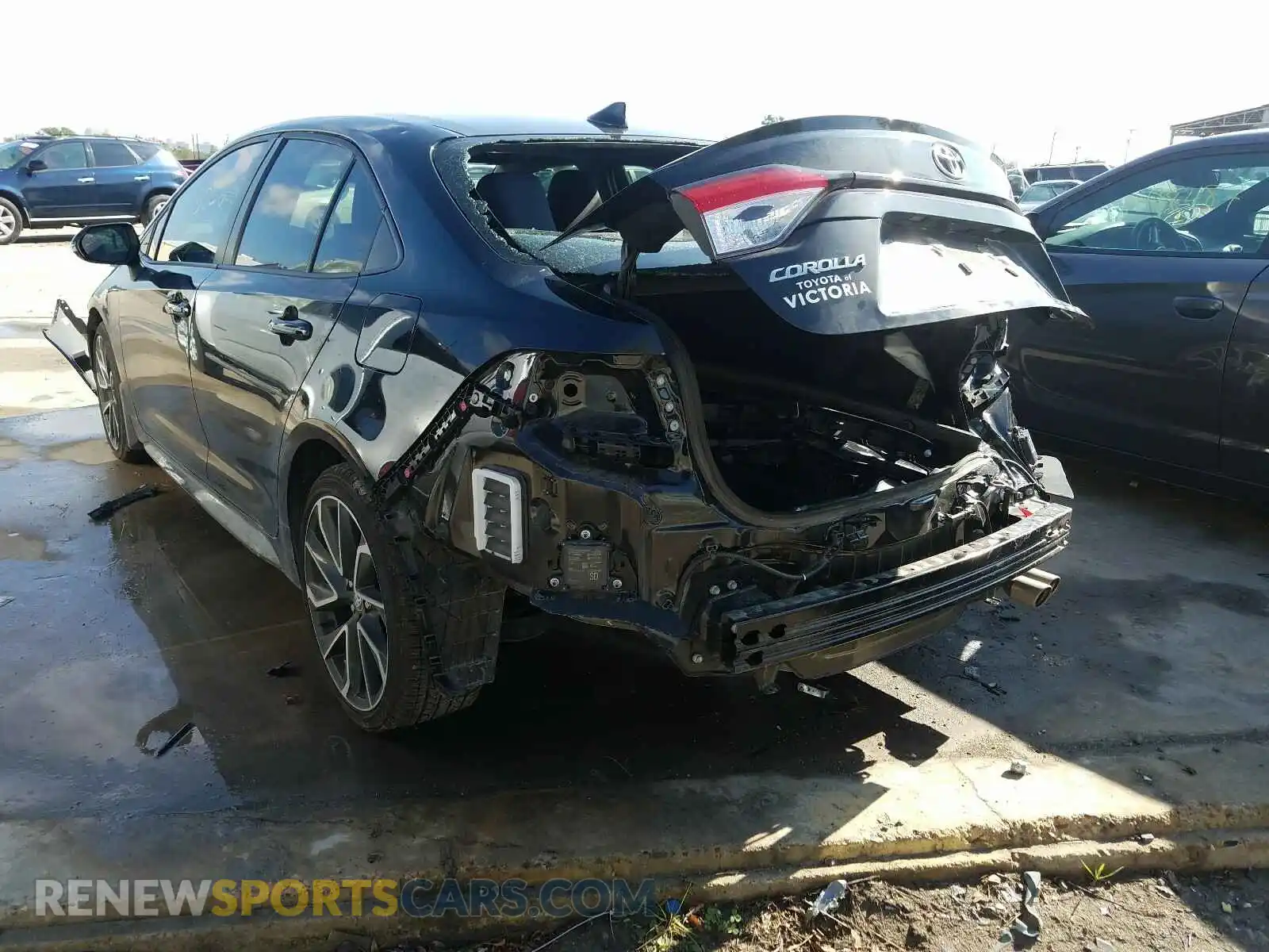 3 Photograph of a damaged car JTDP4RCE9LJ035245 TOYOTA COROLLA 2020