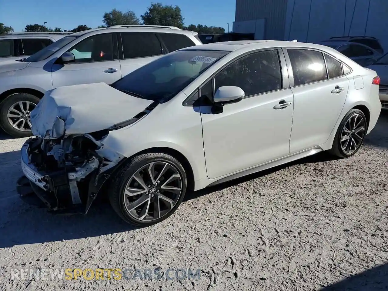 1 Photograph of a damaged car JTDP4RCE9LJ037299 TOYOTA COROLLA 2020