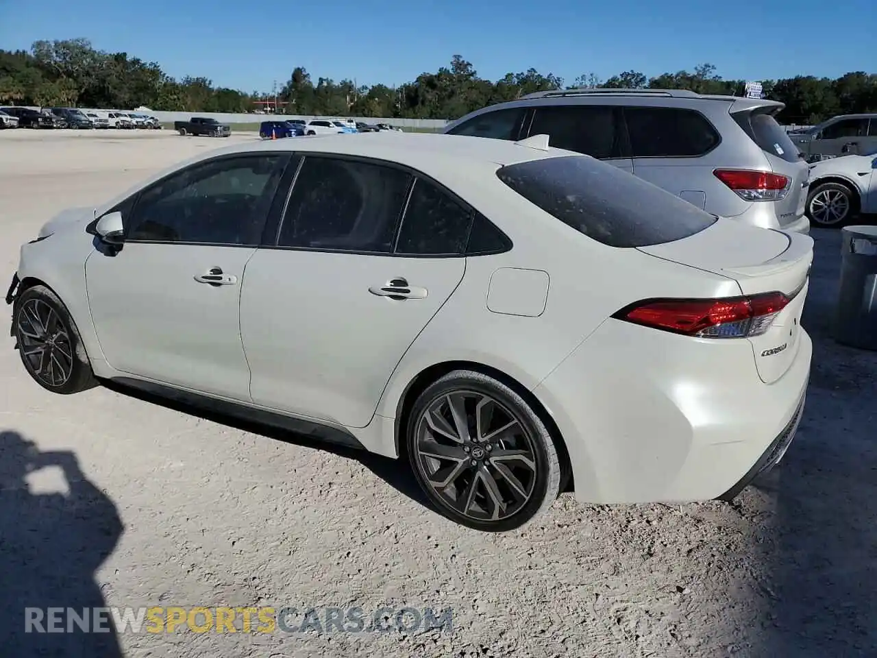 2 Photograph of a damaged car JTDP4RCE9LJ037299 TOYOTA COROLLA 2020