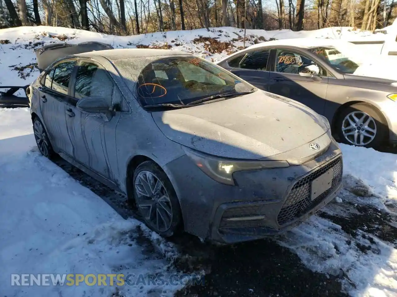1 Photograph of a damaged car JTDP4RCE9LJ039411 TOYOTA COROLLA 2020