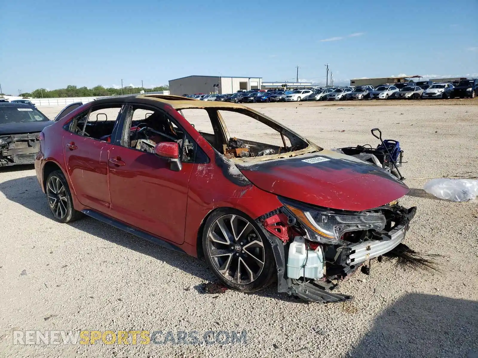 1 fotografías del automóvil dañado JTDP4RCE9LJ053230 TOYOTA COROLLA 2020