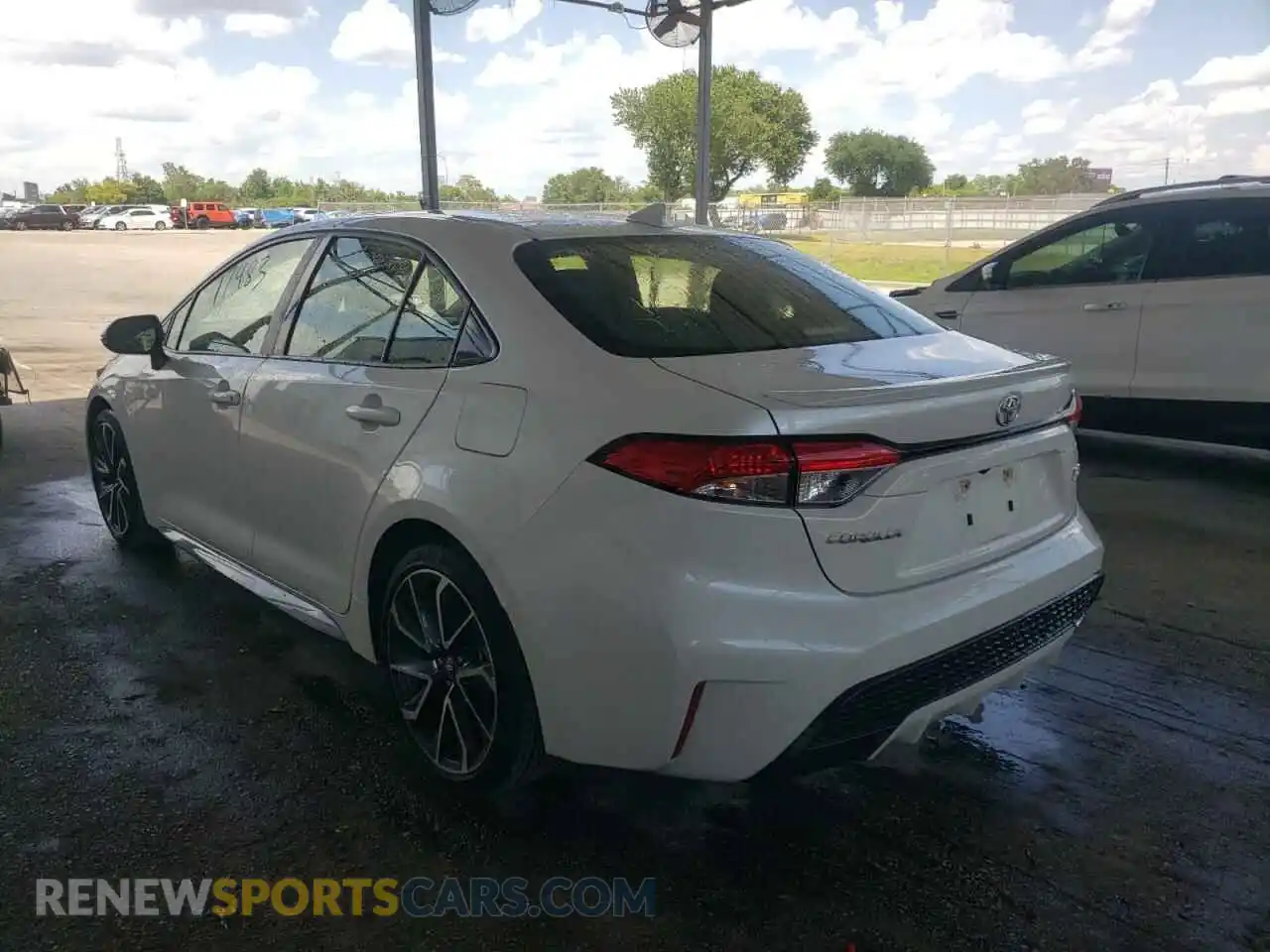 3 fotografías del automóvil dañado JTDP4RCEXLJ006711 TOYOTA COROLLA 2020
