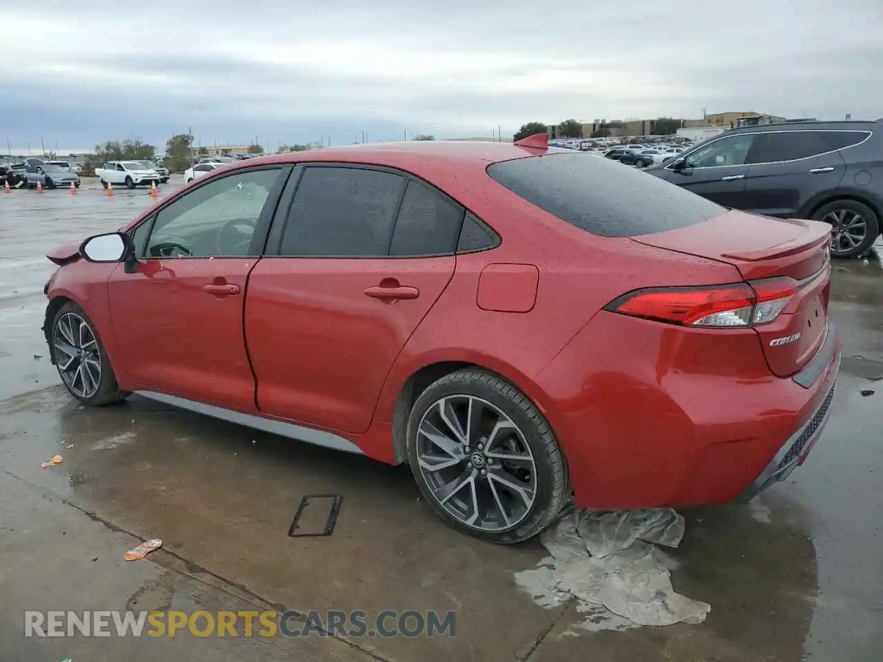 2 Photograph of a damaged car JTDP4RCEXLJ019927 TOYOTA COROLLA 2020