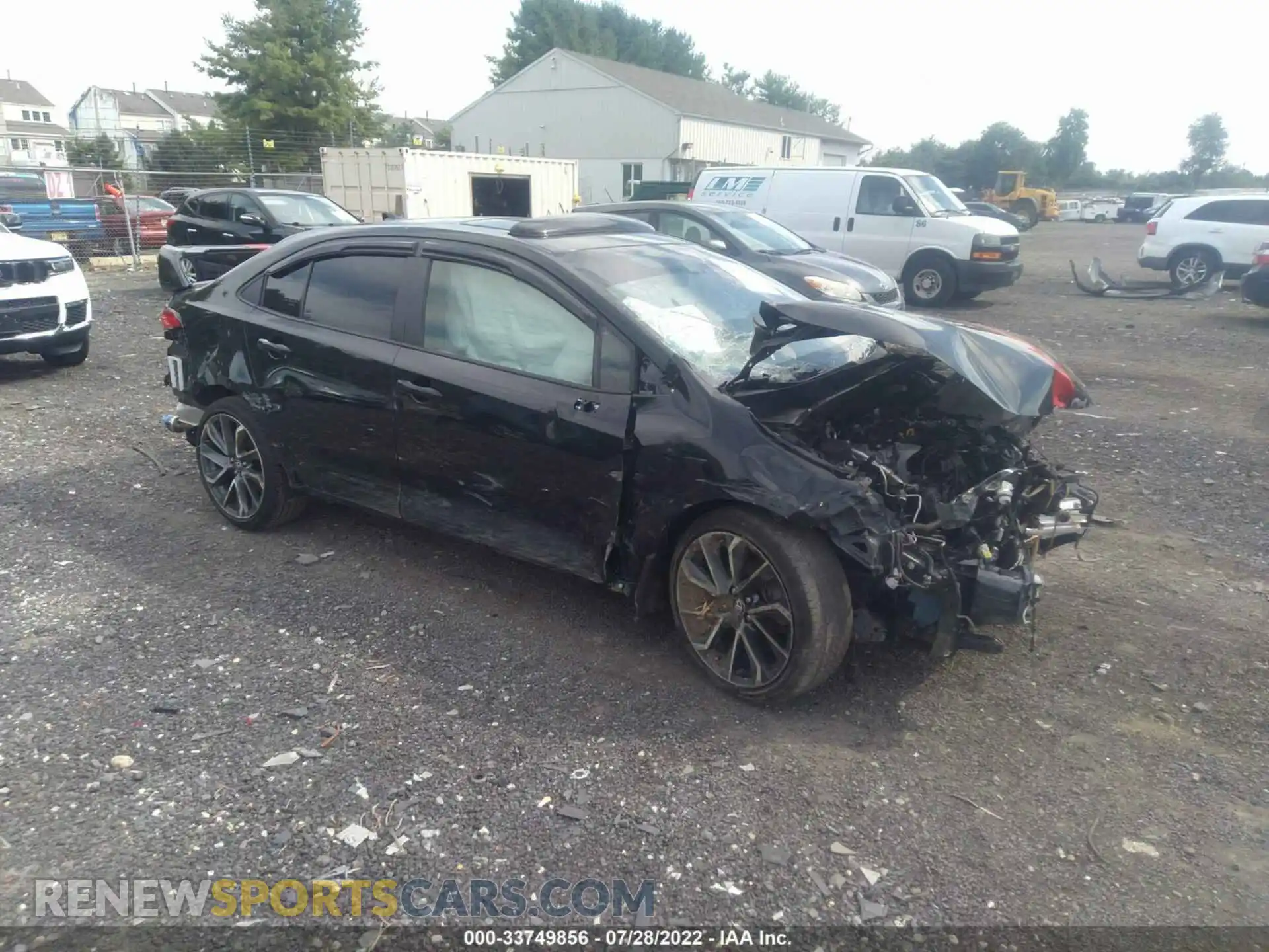 1 fotografías del automóvil dañado JTDP4RCEXLJ034475 TOYOTA COROLLA 2020