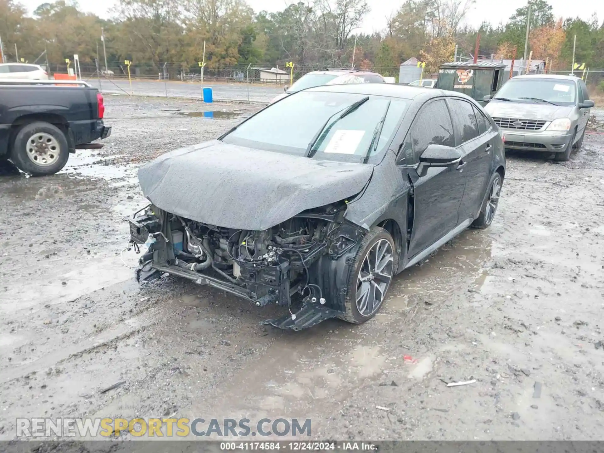 2 Photograph of a damaged car JTDS4RCE0LJ023043 TOYOTA COROLLA 2020