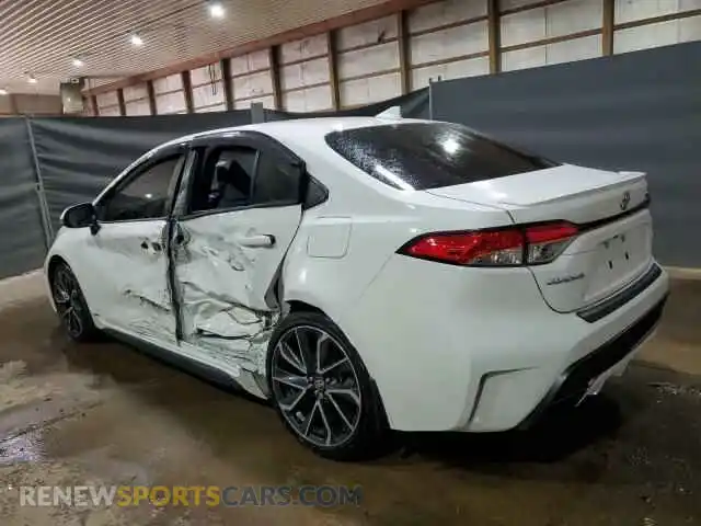 2 Photograph of a damaged car JTDS4RCE0LJ035256 TOYOTA COROLLA 2020