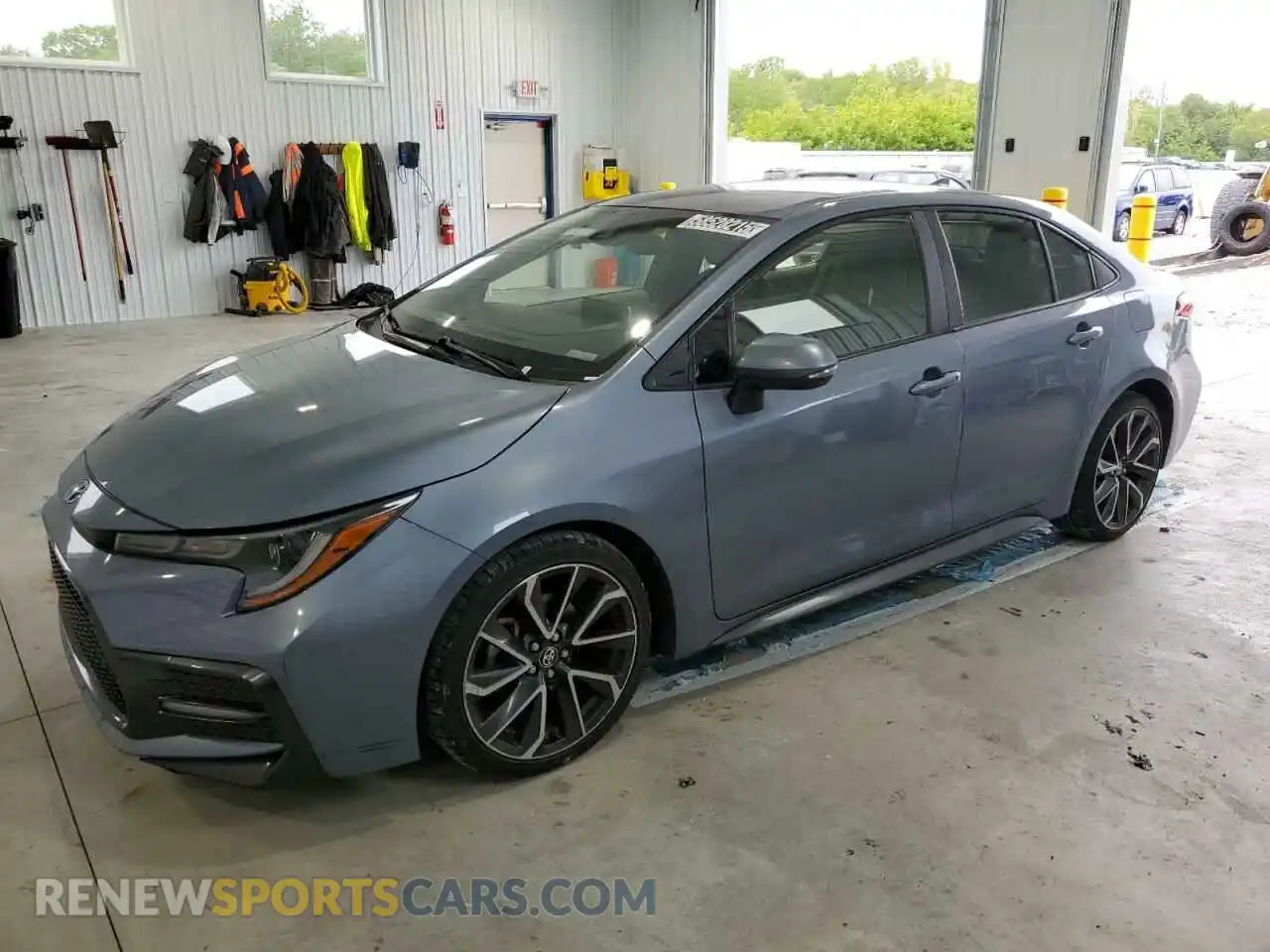 1 Photograph of a damaged car JTDS4RCE0LJ036634 TOYOTA COROLLA 2020