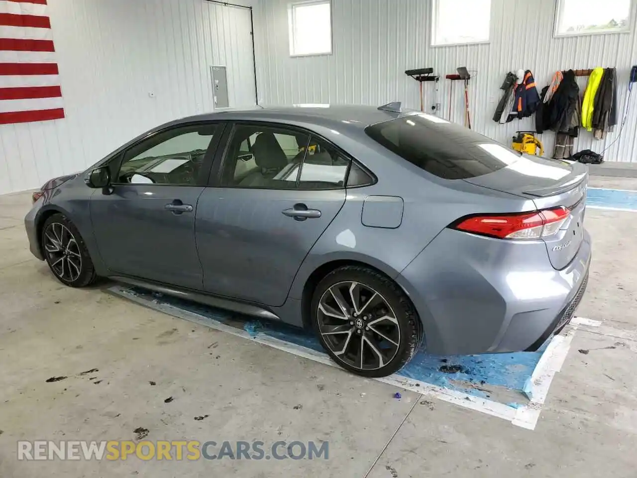 2 Photograph of a damaged car JTDS4RCE0LJ036634 TOYOTA COROLLA 2020