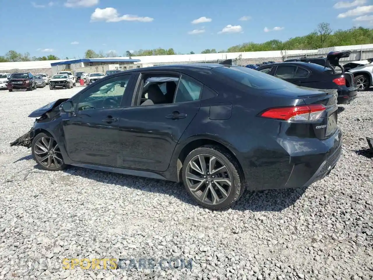 2 Фотография поврежденного автомобиля JTDS4RCE0LJ052879 TOYOTA COROLLA 2020