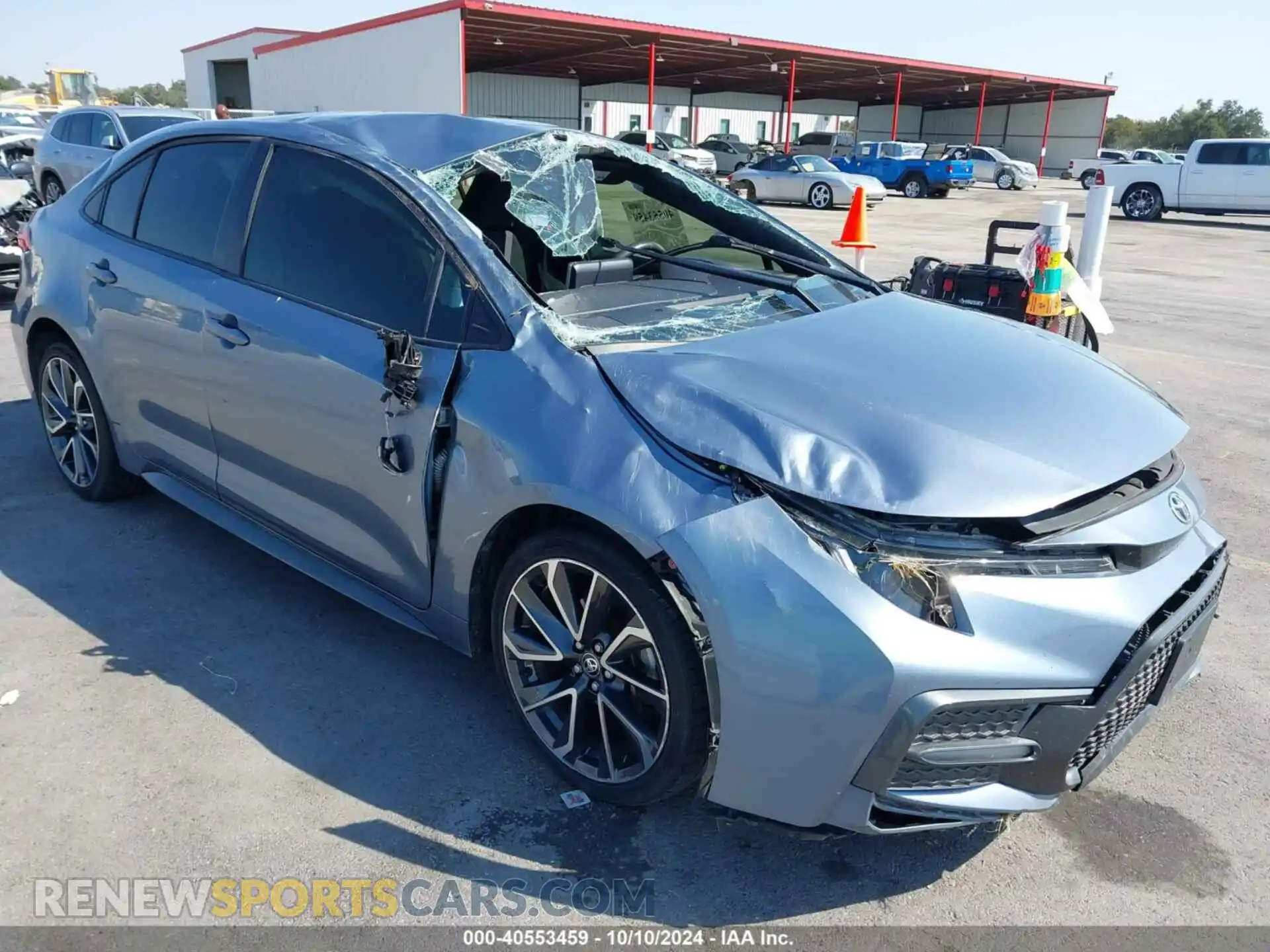 1 Photograph of a damaged car JTDS4RCE1LJ006543 TOYOTA COROLLA 2020