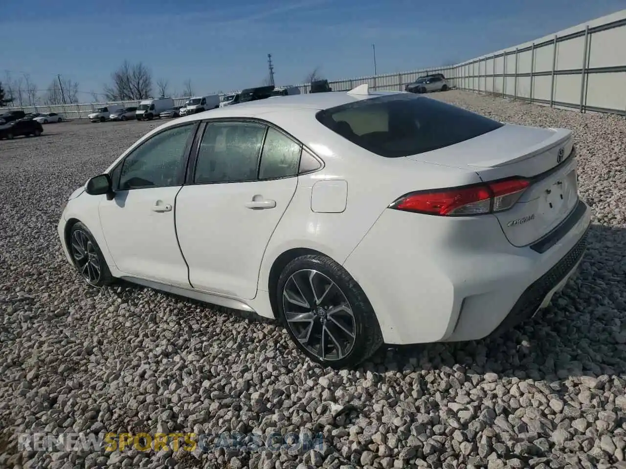 2 Photograph of a damaged car JTDS4RCE1LJ030289 TOYOTA COROLLA 2020