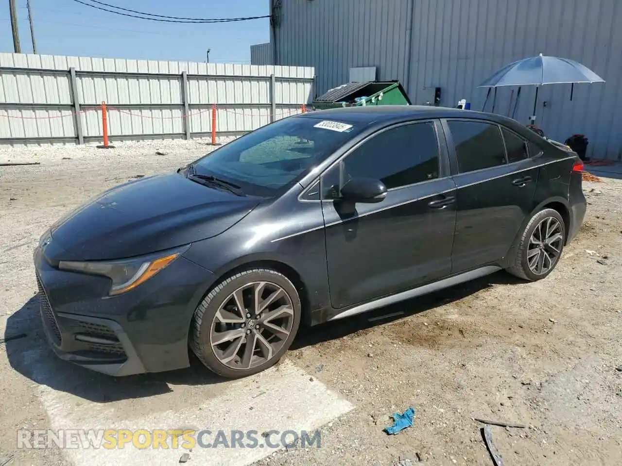 1 Photograph of a damaged car JTDS4RCE2LJ001044 TOYOTA COROLLA 2020