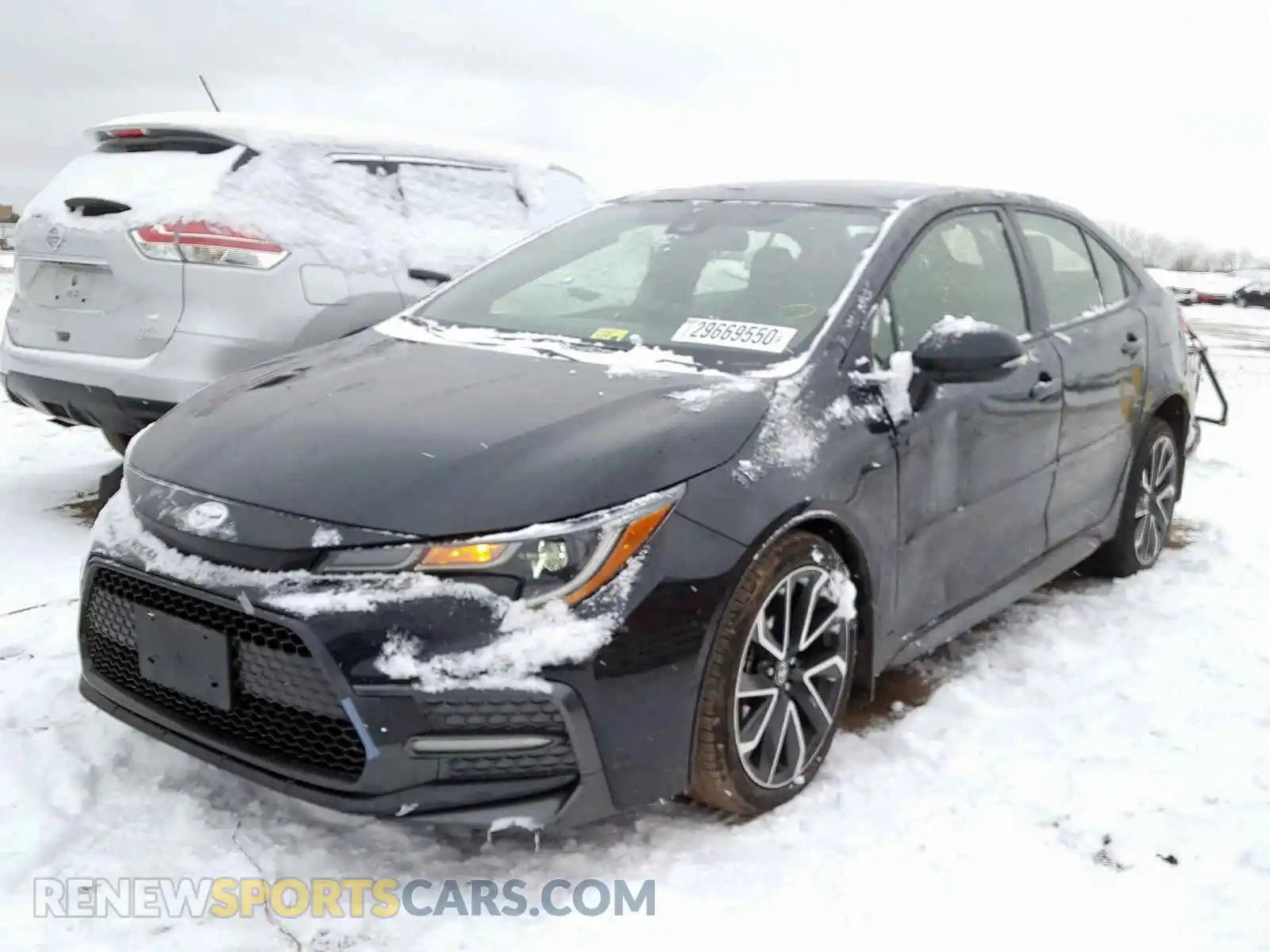 2 Photograph of a damaged car JTDS4RCE2LJ003957 TOYOTA COROLLA 2020