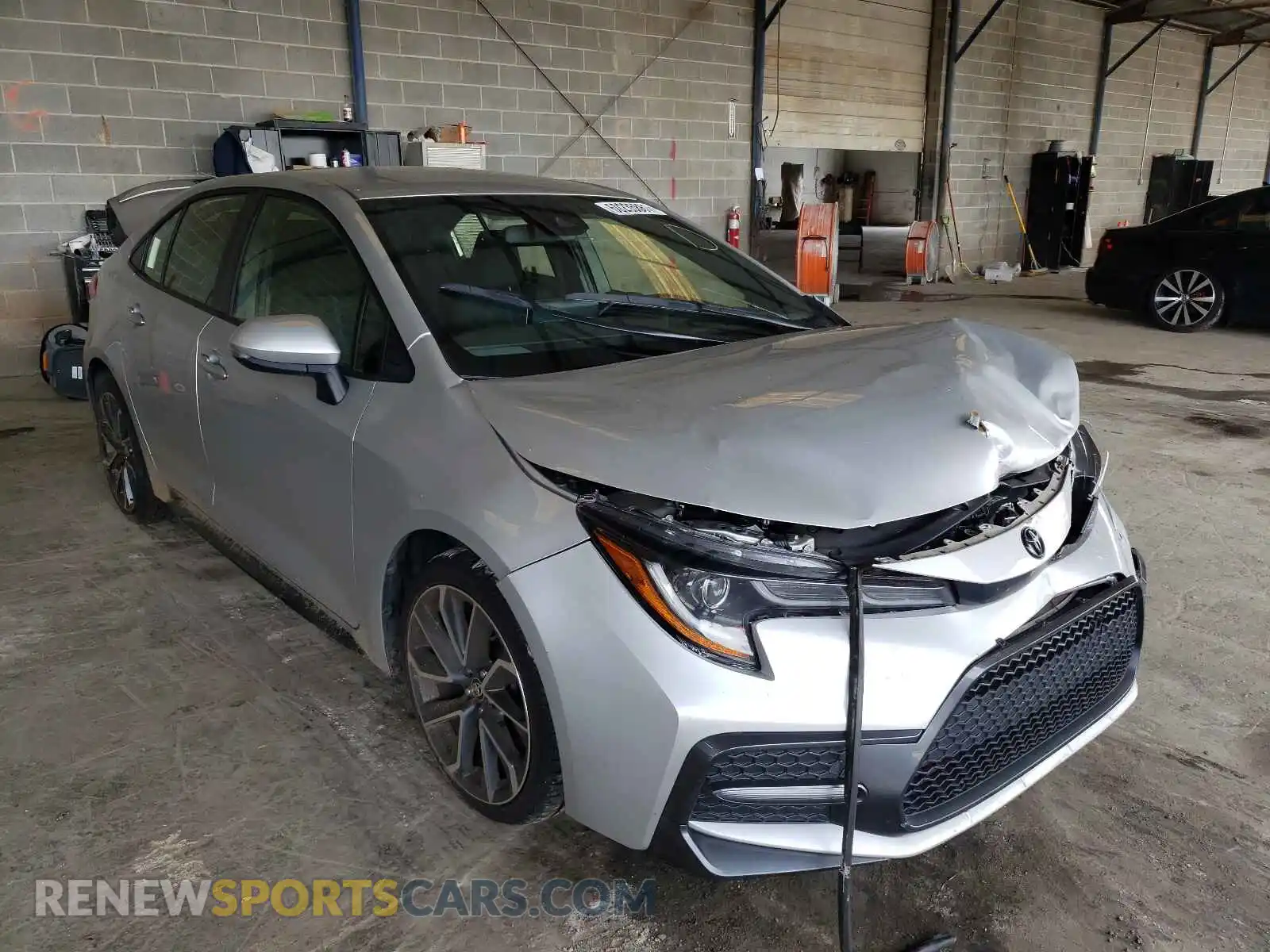 1 Photograph of a damaged car JTDS4RCE2LJ011184 TOYOTA COROLLA 2020