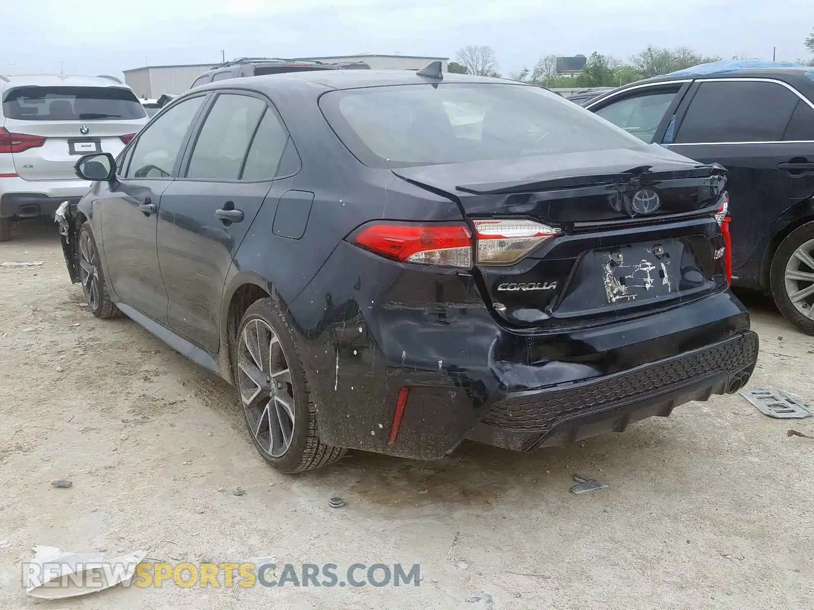 3 Photograph of a damaged car JTDS4RCE2LJ019740 TOYOTA COROLLA 2020