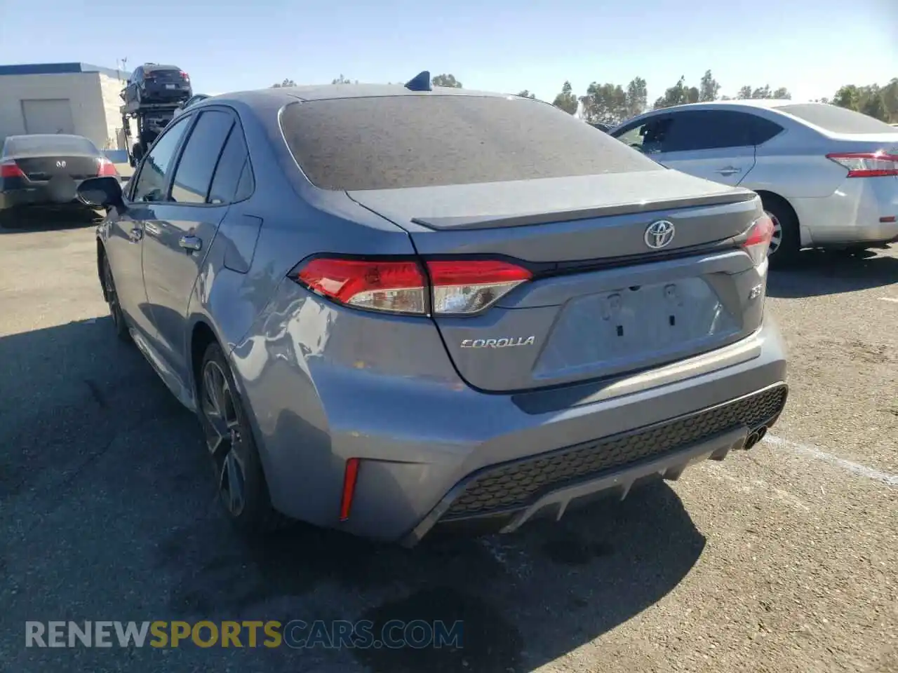 3 Фотография поврежденного автомобиля JTDS4RCE2LJ027076 TOYOTA COROLLA 2020