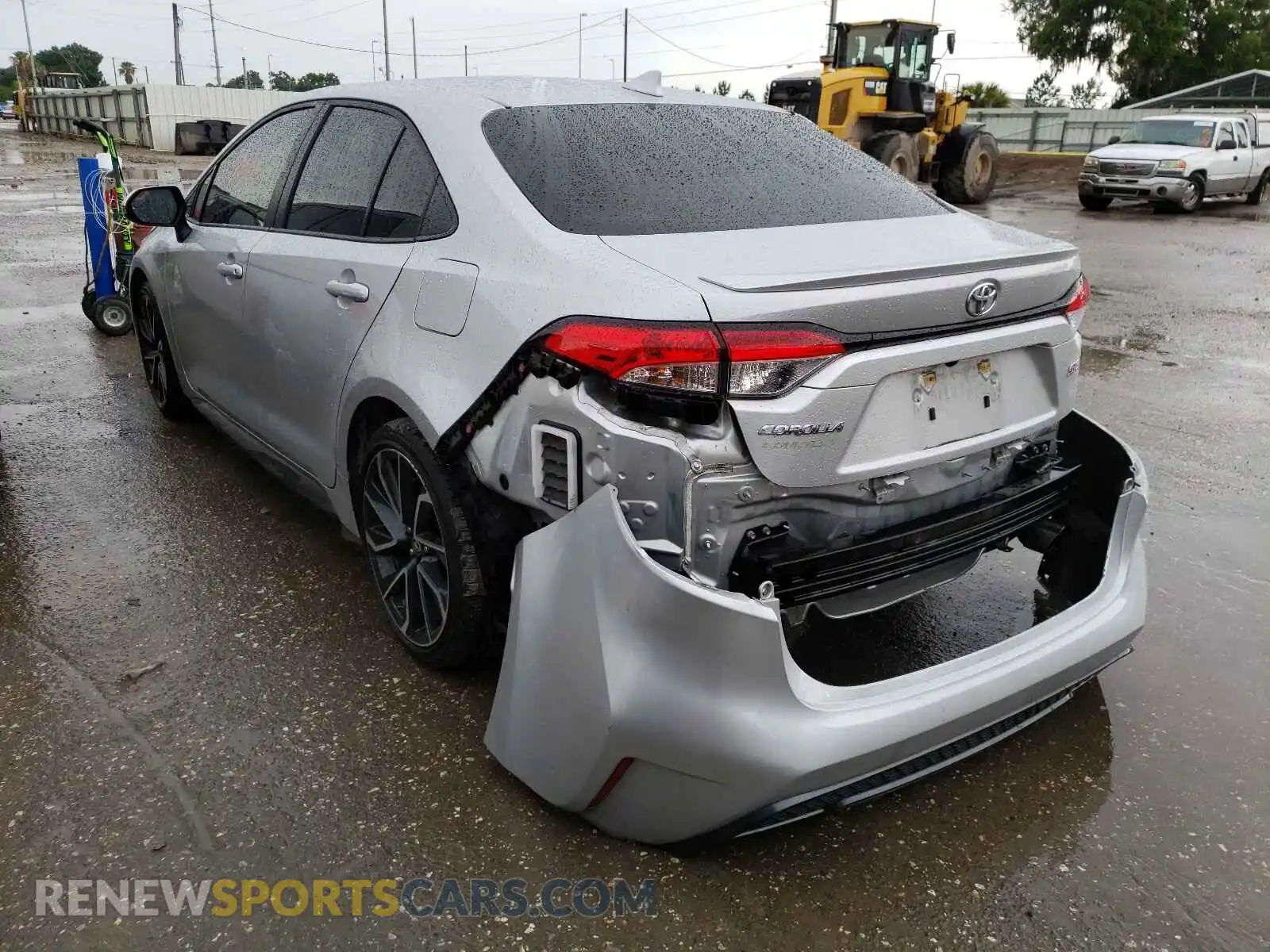 3 Photograph of a damaged car JTDS4RCE2LJ028177 TOYOTA COROLLA 2020