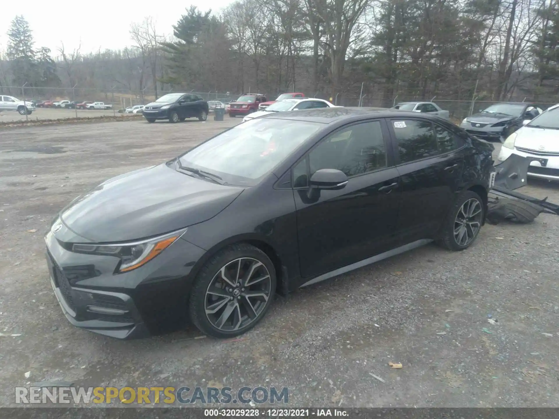2 fotografías del automóvil dañado JTDS4RCE2LJ037753 TOYOTA COROLLA 2020