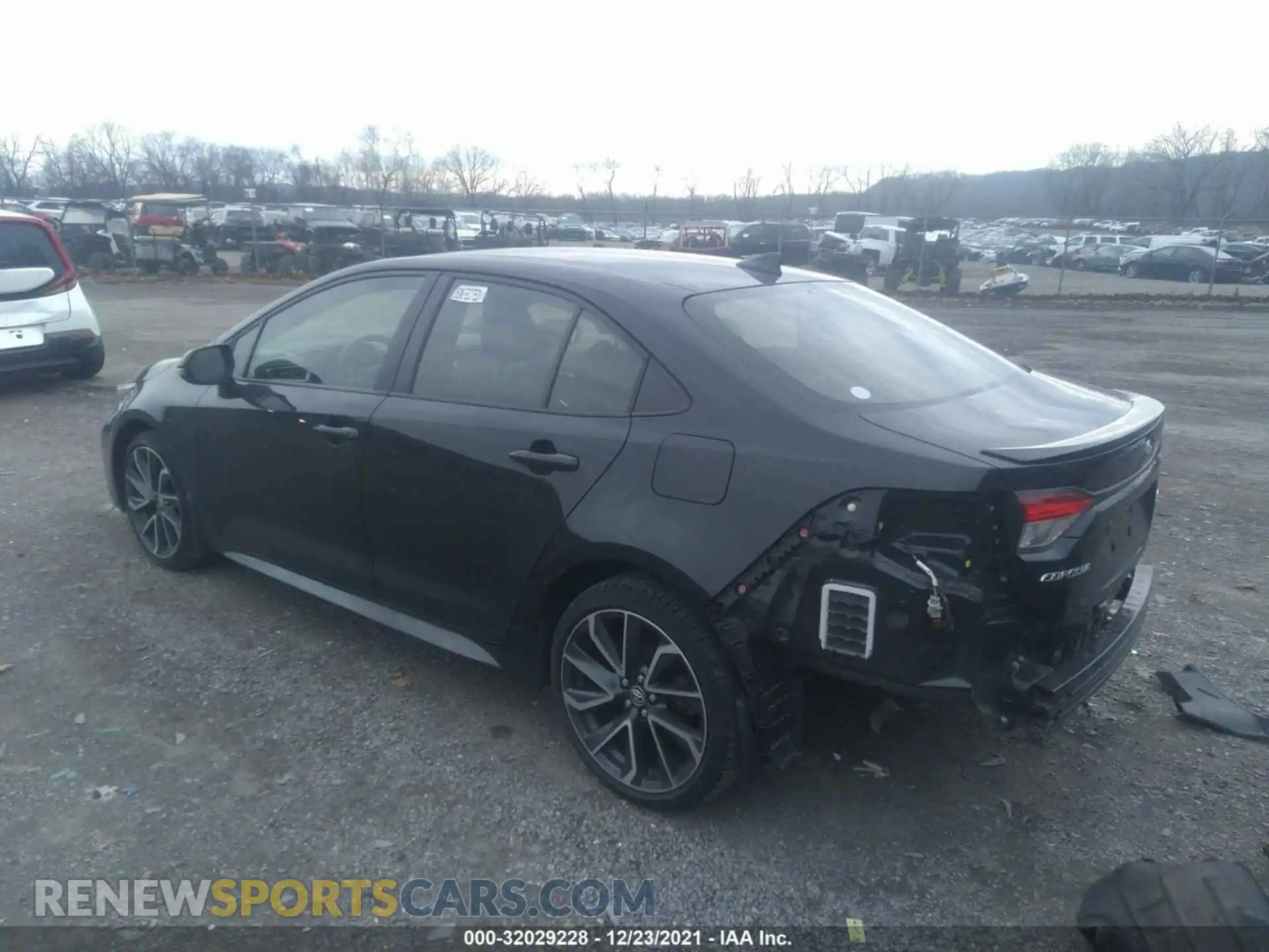 3 fotografías del automóvil dañado JTDS4RCE2LJ037753 TOYOTA COROLLA 2020