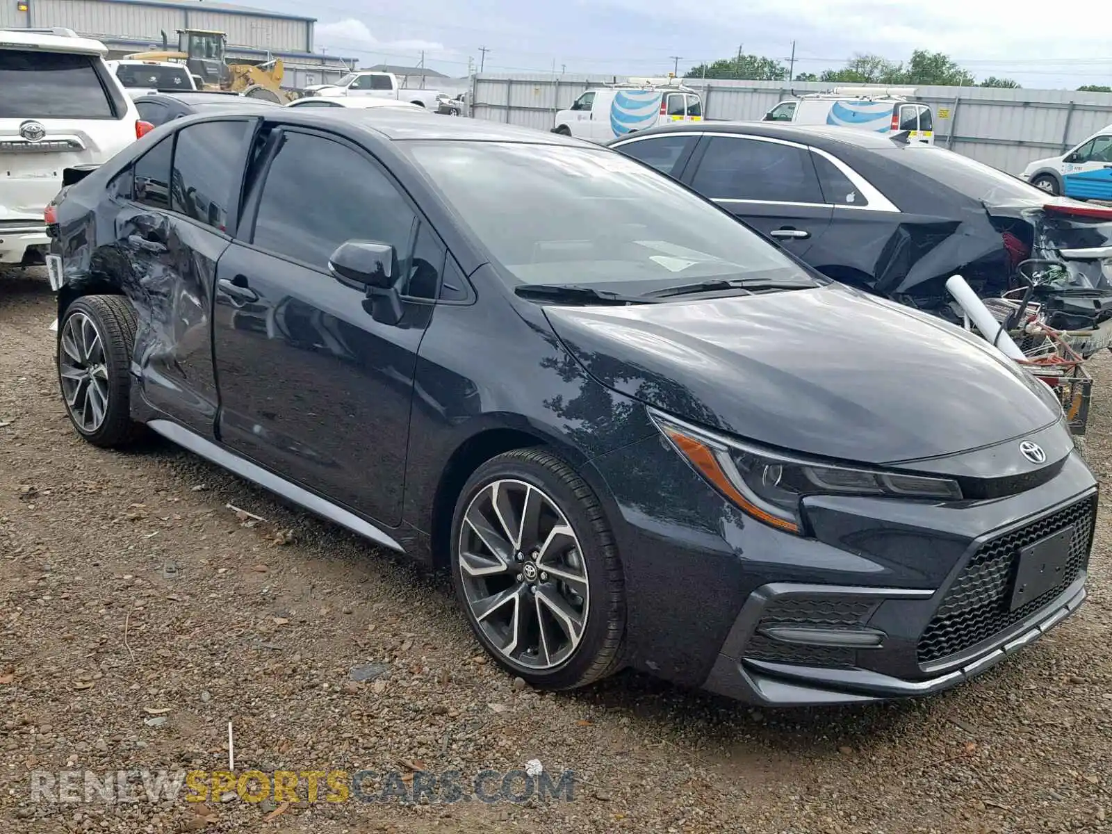 1 Photograph of a damaged car JTDS4RCE3LJ012909 TOYOTA COROLLA 2020
