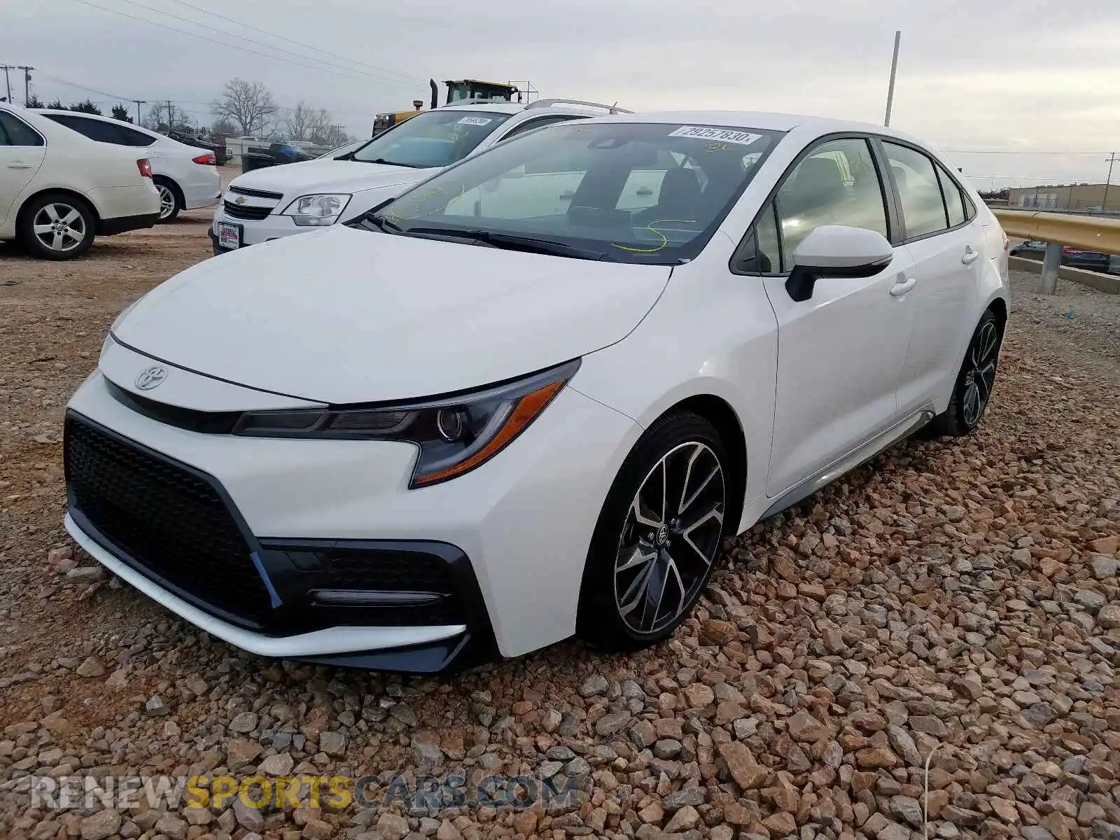 2 Photograph of a damaged car JTDS4RCE3LJ024591 TOYOTA COROLLA 2020