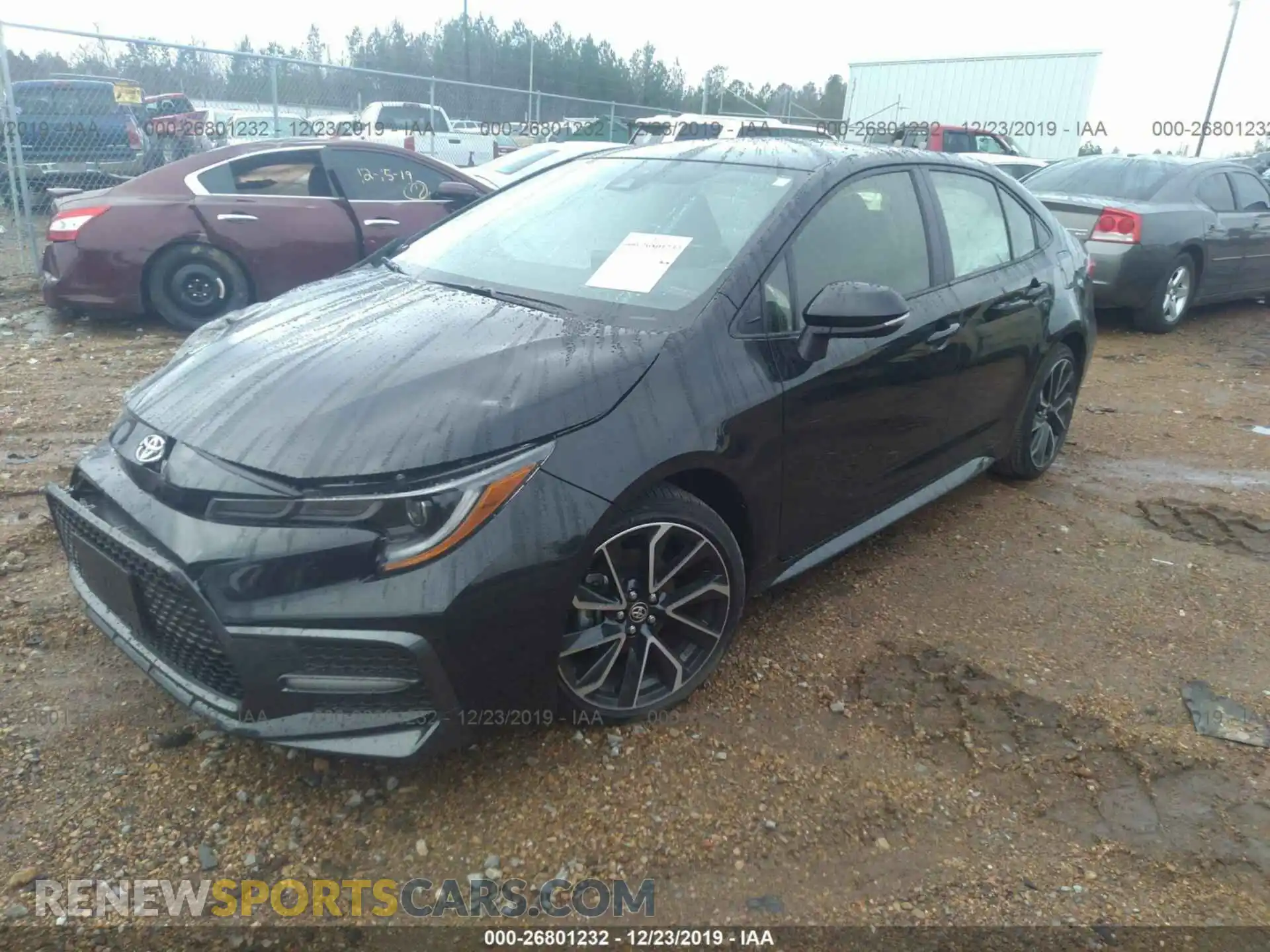 2 Photograph of a damaged car JTDS4RCE3LJ028267 TOYOTA COROLLA 2020