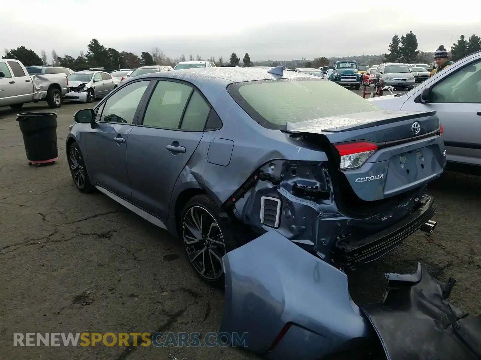 3 Photograph of a damaged car JTDS4RCE3LJ030651 TOYOTA COROLLA 2020