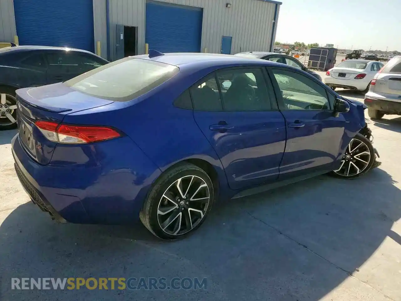 3 Photograph of a damaged car JTDS4RCE3LJ037664 TOYOTA COROLLA 2020