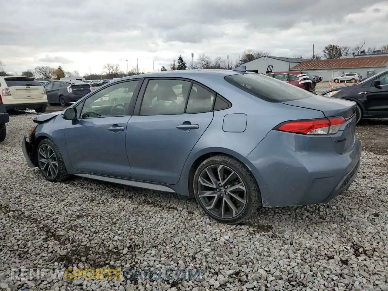 2 Photograph of a damaged car JTDS4RCE3LJ053170 TOYOTA COROLLA 2020