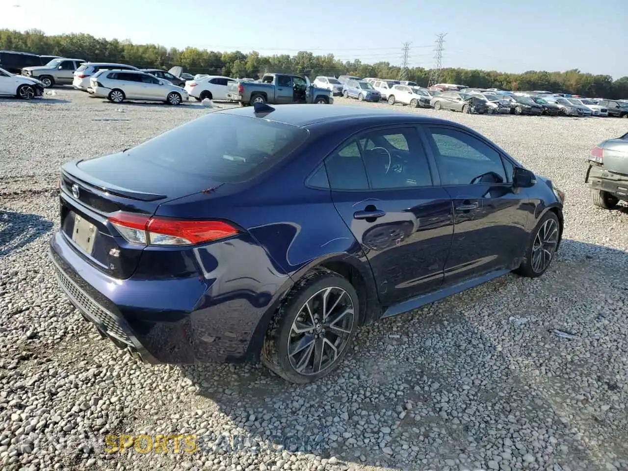 3 fotografías del automóvil dañado JTDS4RCE4LJ008920 TOYOTA COROLLA 2020