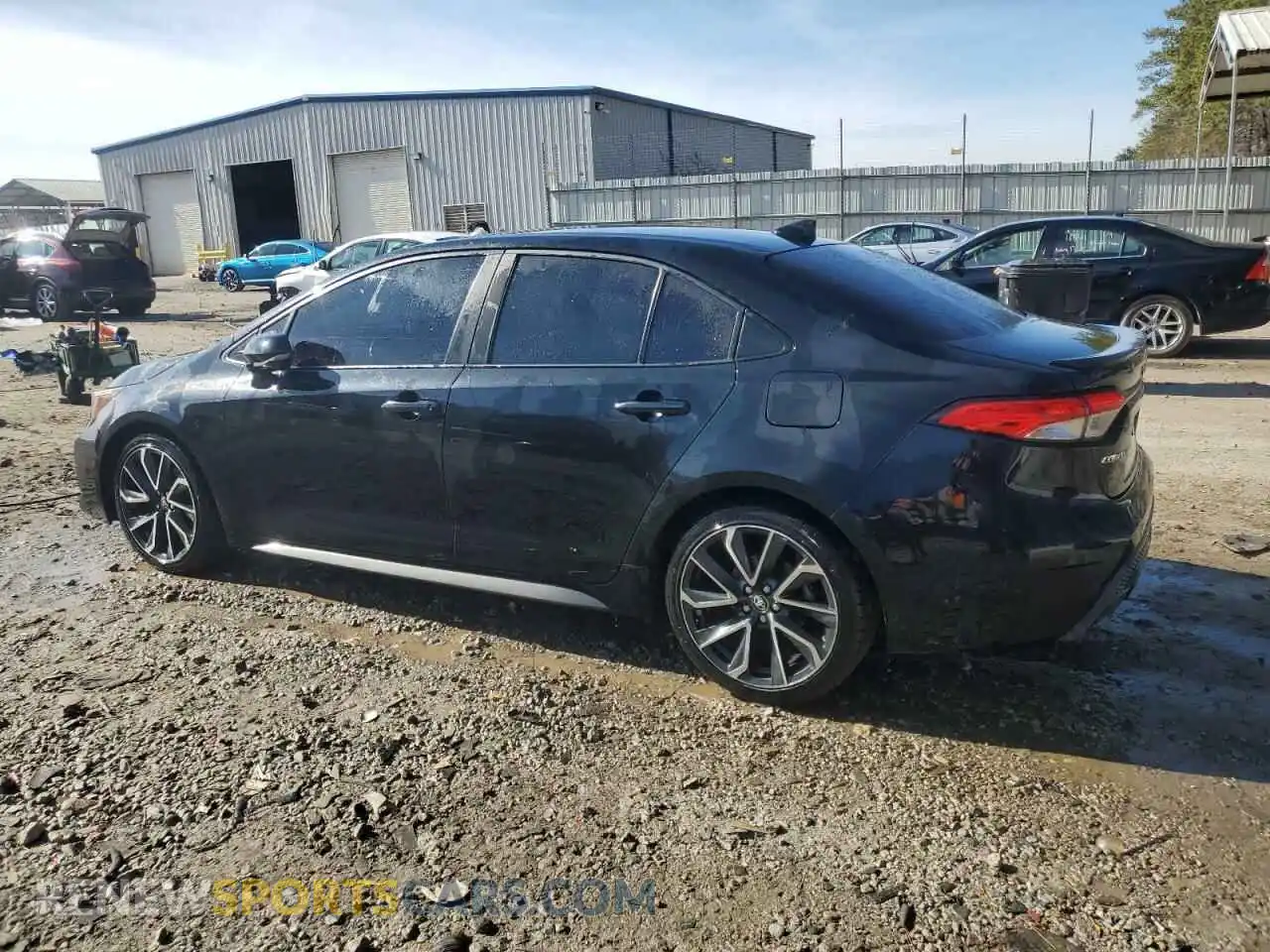 2 Photograph of a damaged car JTDS4RCE4LJ009419 TOYOTA COROLLA 2020