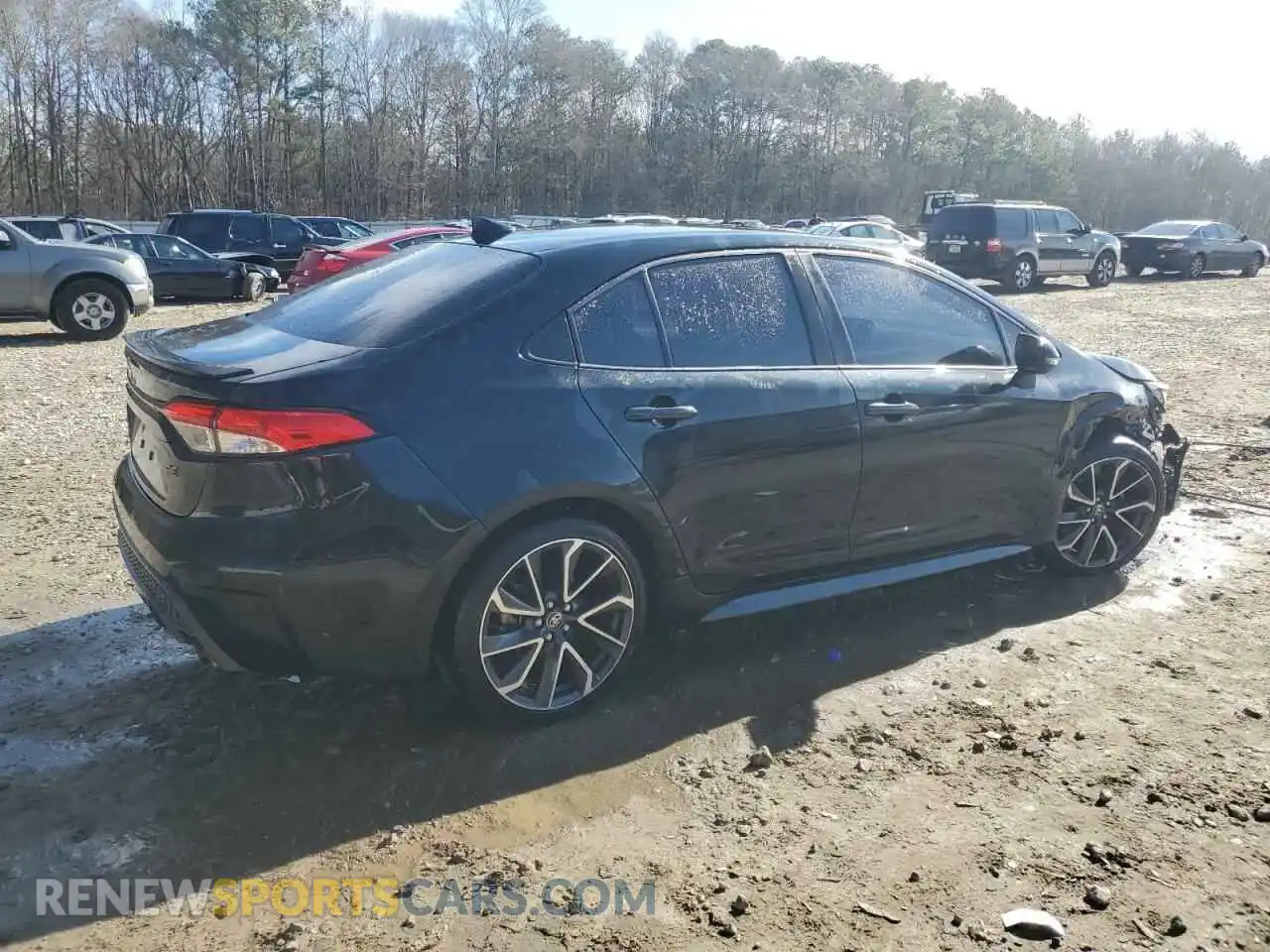 3 Photograph of a damaged car JTDS4RCE4LJ009419 TOYOTA COROLLA 2020