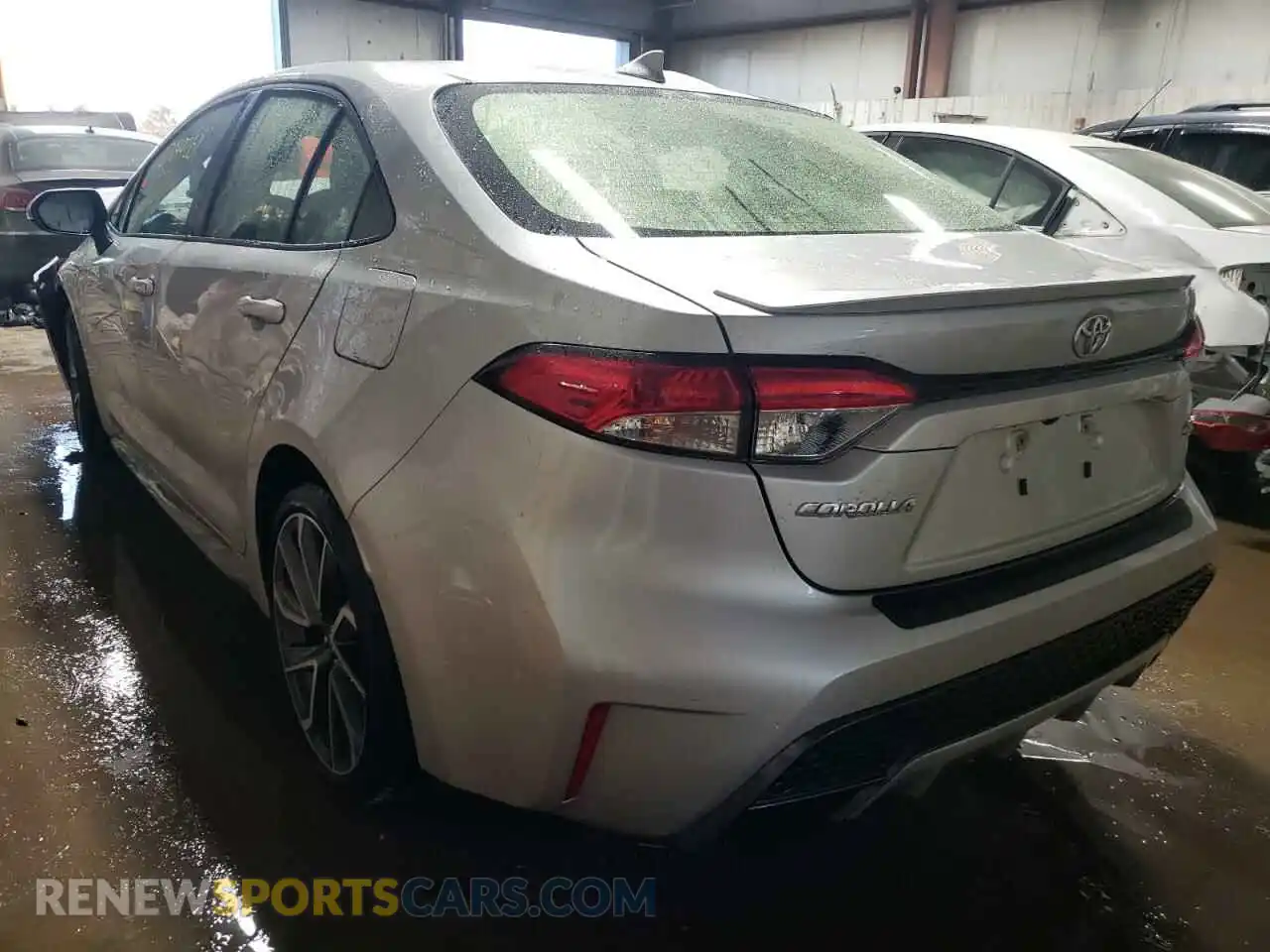 3 fotografías del automóvil dañado JTDS4RCE4LJ015060 TOYOTA COROLLA 2020