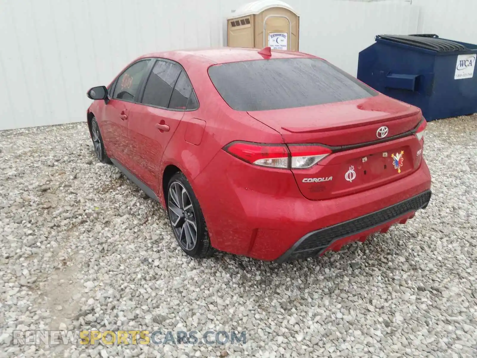 3 Фотография поврежденного автомобиля JTDS4RCE4LJ015222 TOYOTA COROLLA 2020